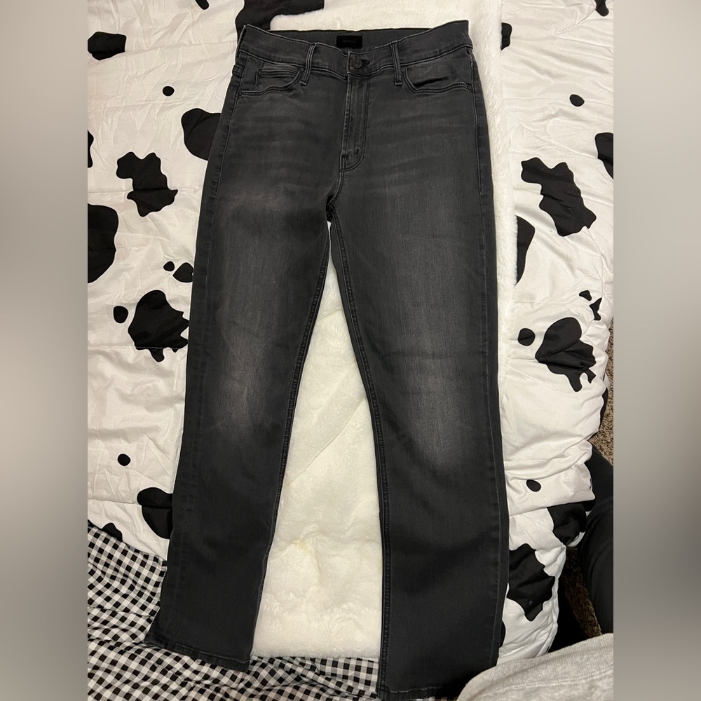 MOTHER denim The Mid Rise Dazzler Ankle ~wash in Lighting Up Lanterns